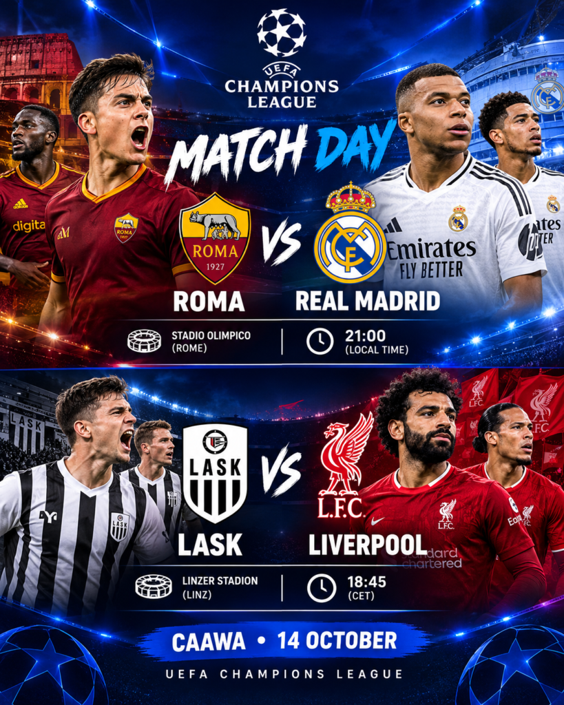 Champions League Matchday Showdown